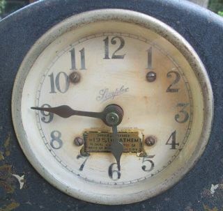 Vintage 1930 - 1940s Simplex Time Clock / Punch Clock Time Keeper Recorder 2