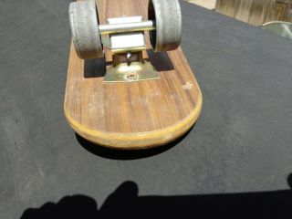 Zipees Sidewalk Surf Board All Pro M373 Wood Steel Wheels 27 