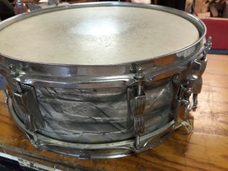 Vintage Ludwig Snare Drum 8 Lug 14x5 Orchestra Batter 407135 Chicago. 8