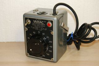 Vintage Variac Variable Transformer General Radio Co.  Model W5mt3