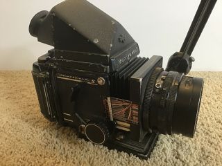 Vintage Mamiya RB67 Pro S,  127mm F3.  8,  Film Back 3