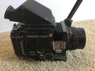 Vintage Mamiya RB67 Pro S,  127mm F3.  8,  Film Back 4