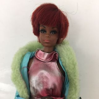 Vintage Mattel Barbie 1966 Francie Twist N Turn Doll W/ Outfit Made In Japan XX5 2