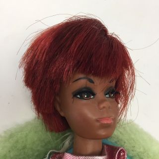 Vintage Mattel Barbie 1966 Francie Twist N Turn Doll W/ Outfit Made In Japan XX5 4