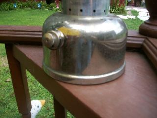 VINTAGE TED WILLIAMS SEARS STAINLESS STEEL RED GAS LANTERN 7114 11/65 4