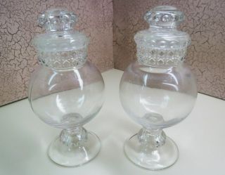 Antique EAPG Glass Pair 6 