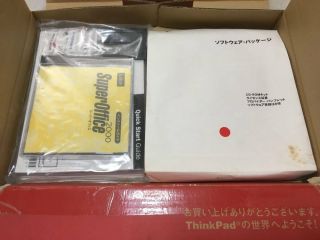Vintage IBM ThinkPad s30 W/ Accessories&Box&Extra/Piano/RARE/701c/Transnote 8