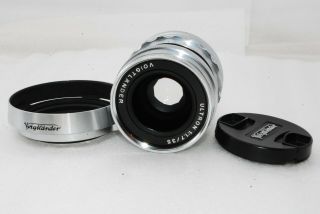 Voigtlander Ultron 35mm F1.  7 Vintage Line Aspherical Vm Leica M - Mount 2732