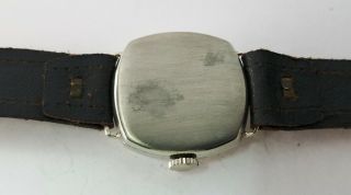 WWI LONGINES Trench Military Silverode Hand Winding Vintage Men ' s Watch 5
