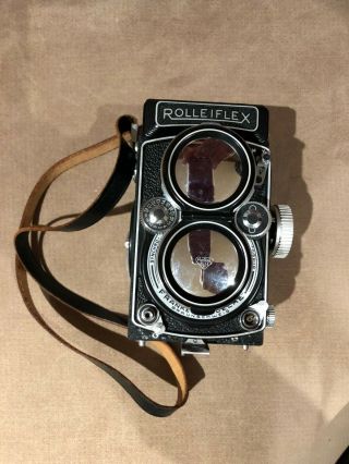 Rolleiflex Vintage Twin Lens Camera,  Schneider Xenotar 2.  8 80mm Lens 6