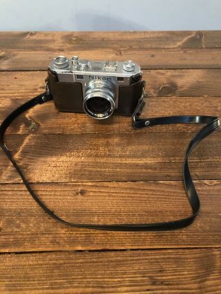Vintage Nikon 35mm Rangefinder Film Camera With Box & Lens 10