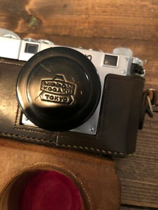 Vintage Nikon 35mm Rangefinder Film Camera With Box & Lens 5