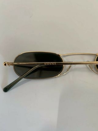 Authentic Vintage Gucci Gold Sunglasses Tom Ford Era GG 1656/S 3