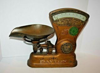 Antique Dayton The Computing Scale 1906 General Store Candy Counter Scale 166