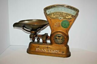 Antique Dayton The Computing Scale 1906 General store Candy Counter Scale 166 2