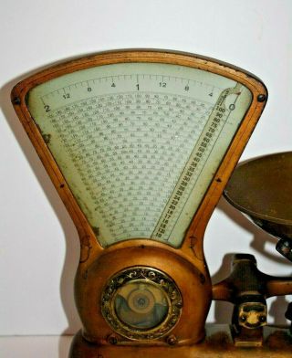 Antique Dayton The Computing Scale 1906 General store Candy Counter Scale 166 9