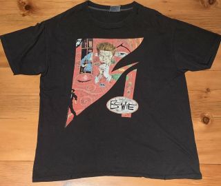 Rare Vintage David Bowie 1990 Xl T - Shirt Black