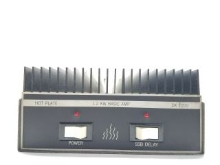 Texas Star Amplifier Hot Plate Dx 1200 Pill Cb Linear Amplifier Amp Rare