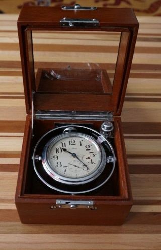Waltham Ship Clock / Chronometer 3