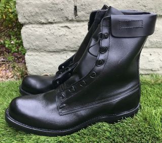 Vintage Cove Shoe Co Military Combat Jump Boots Hipster Size 11 Vulcan 1994