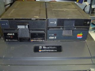 Vintage Bell & Howell Apple II Plus Computer,  Drives,  Monitor,  Darth Vader Black 2