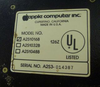 Vintage Bell & Howell Apple II Plus Computer,  Drives,  Monitor,  Darth Vader Black 7