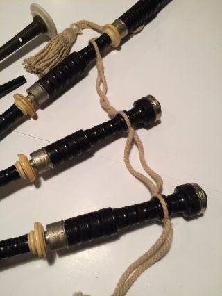 Vintage Bagpipe Bagpipes estate item as - found 3
