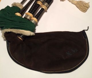 Vintage Bagpipe Bagpipes estate item as - found 8