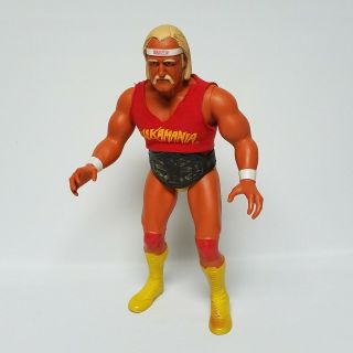 1985 Ljn Hulk Hogan Hulkster Wwf Wcw Wwe 16 " Wrestling Poseable Figure Rare Vtg