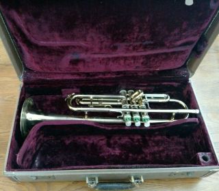 Vintage 1952 Conn Connstellation 28b Professional Trumpet With Case