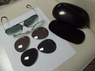 Vintage Carrera Porsche Design Sunglasses,  Case,  3pr Interchangeable Lenses5623