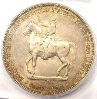 1900 Lafayette Silver Dollar $1 - ICG MS60 Details - Rare Certified BU Coin 4