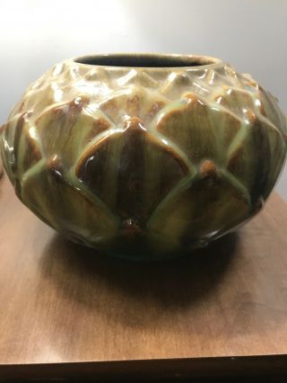Rare Fulper Artichoke Vase Shape 550