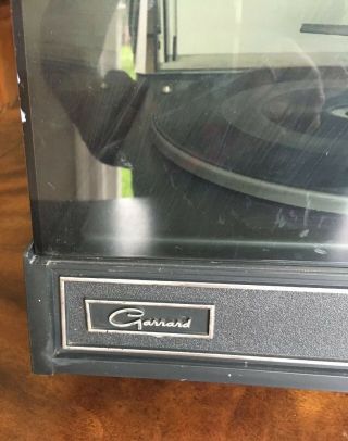 Vintage Garrard Turntable Model 30 Record Player Great 2