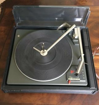 Vintage Garrard Turntable Model 30 Record Player Great 3