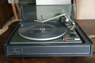 Vintage Garrard Turntable Model 30 Record Player Great 4