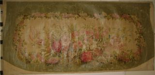Antique 19th C.  French Oil Painting For Aubusson (9045)
