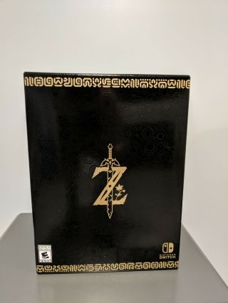 Legend Of Zelda Breath Of The Wild Master Edition - Nintendo Switch - Rare