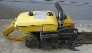 VINTAGE COLLECTIBLE MCCULLOCH 250 CHAINSAW WITH 16 