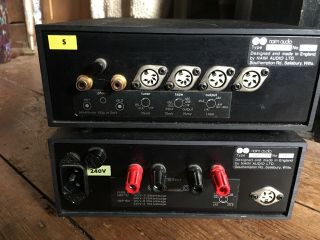 Naim Audio NAP 110 NAD 42 Pre Amp & Amplifier Vintage Order 2