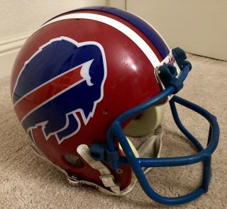 Nfl Buffalo Bills Vintage Full Size Vintage Football Helmet Riddell Kra Lite - Ii