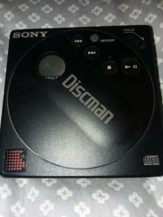 Vintage 1988 Sony Discman D - 88 Cd Player Rare