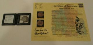 Rare Atocha 1622 - 8 Reales Silver Coin - Grade 3 - Mel Fisher Certificate - Numbered