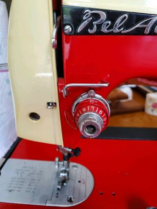 RARE Vintage Bel Air Sewing Machine 4