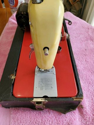 RARE Vintage Bel Air Sewing Machine 5