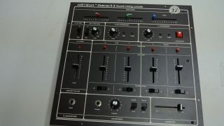 Vintage Clubman 3 - 3 Meteor Sound Mixing Console Model 333a - 1970s Era Mixer