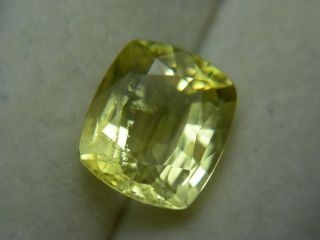 Very Rare Yellow Danburite Gem Dodoma Tanzania Natural Untreated Gemstone 1.  61ct