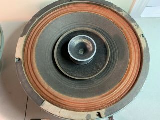 vintage Jensen DL - 220 speakers AS - IS Delta Series 8 Ohms 20 Watts 3