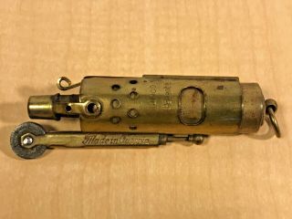 Jmco Trench Lighter Austria Ifa Patent 105107 Brass 1920 
