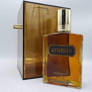 Vintage Large 32 Fluid Ounces Aramis Perfume Cologne - Store Display 10 " Tall